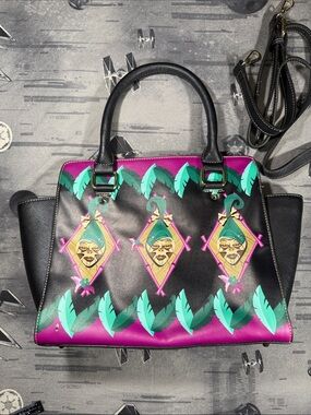 THE OBLONG BOX SHOP SHRUNKEN HEAD MINI TOTE BAG